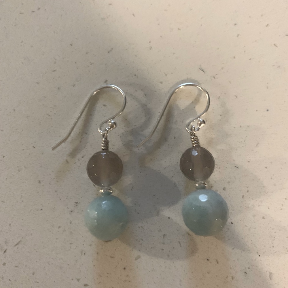 Handmade Sterling Silver Earrings NEW - Picture 1 of 3